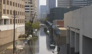 New Orleans Streets Flooded After Hurricane Katrina